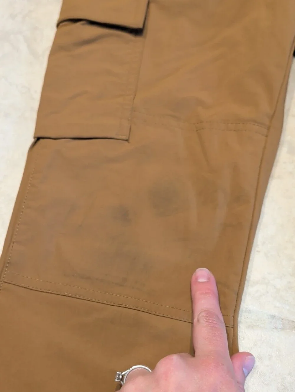 Carhartt Kids Brown Nylon Jogger Pants